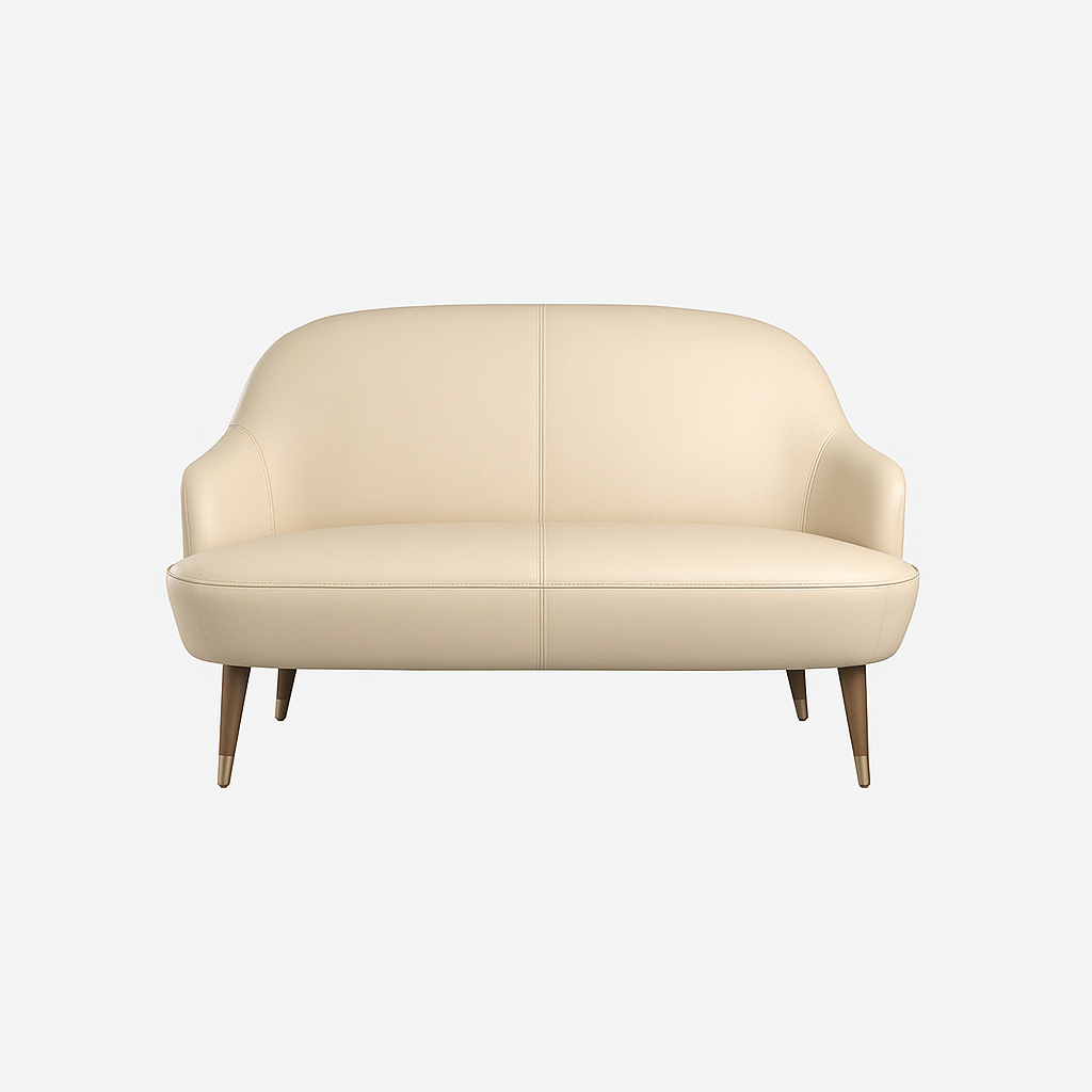1 - leather - جلد - beige - البيج