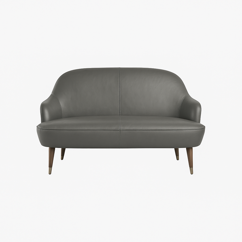 1 - leather - جلد - gray - رمادي